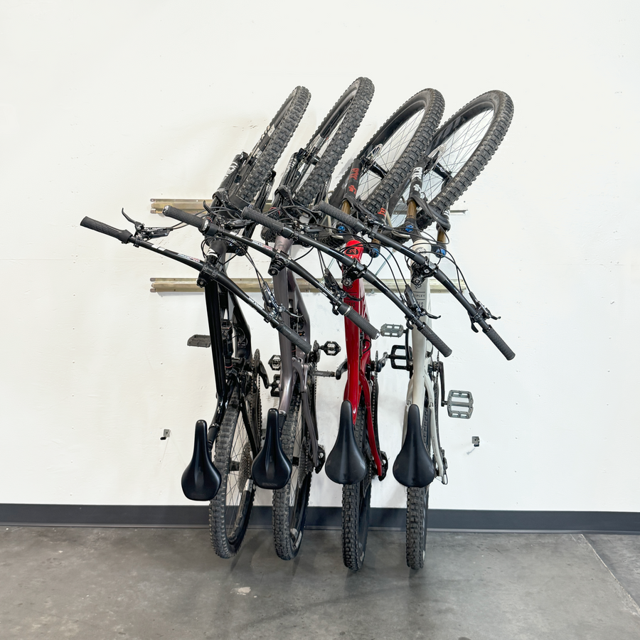 Tilt & Pivot Garage Bike Rack – VelociRAX Australia