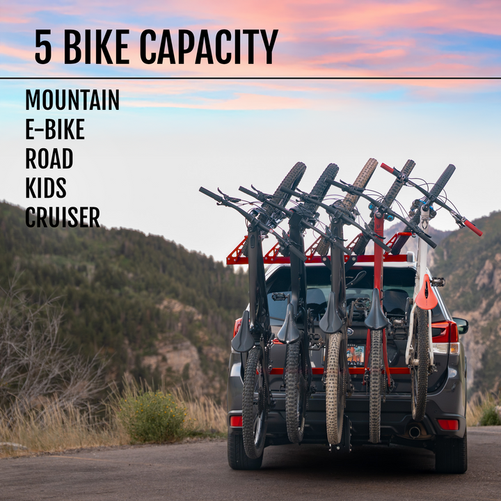 Lowering Bike Racks Towbar Hitch Bike Racks with Self-Lowering Hydraulics – VelociRAX Australia