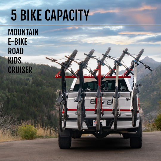 Lowering Bike Racks Towbar Hitch Bike Racks with Self-Lowering Hydraulics – VelociRAX Australia