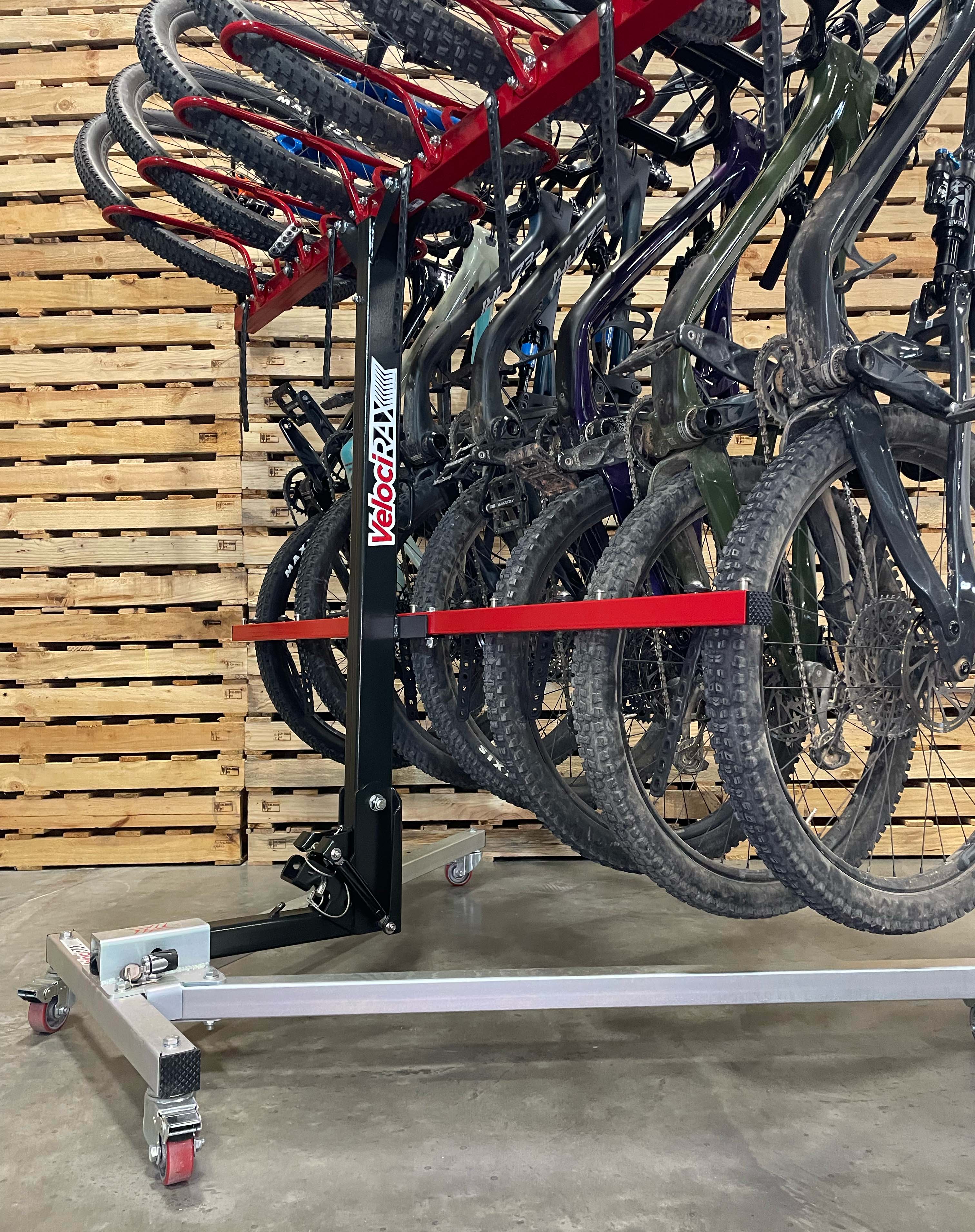 Angled bike rack deals