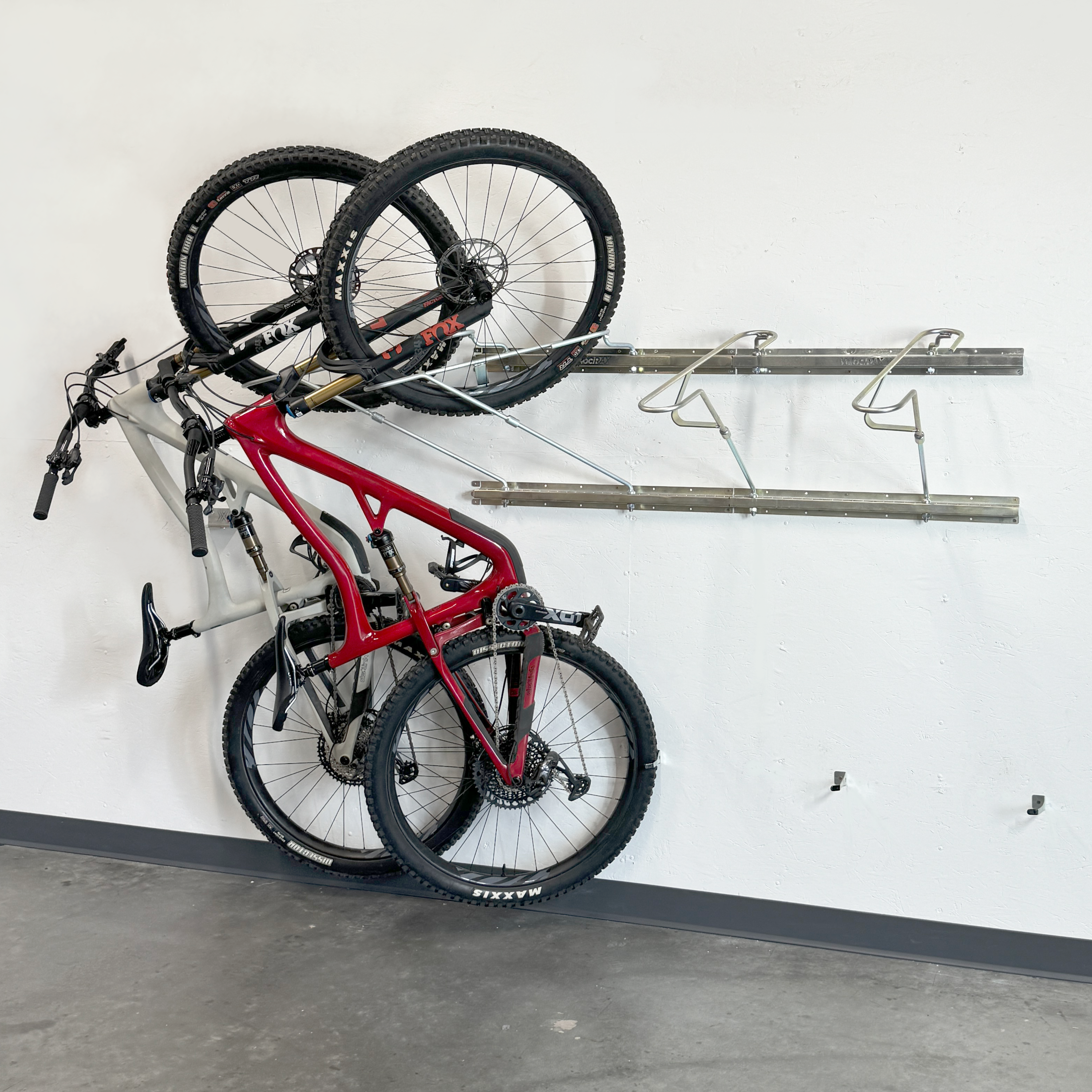 Rotating Bike Rack Tilt & Pivot Garage Bike Rack – VelociRAX Australia