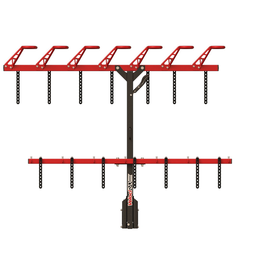 7 MAX rack front view