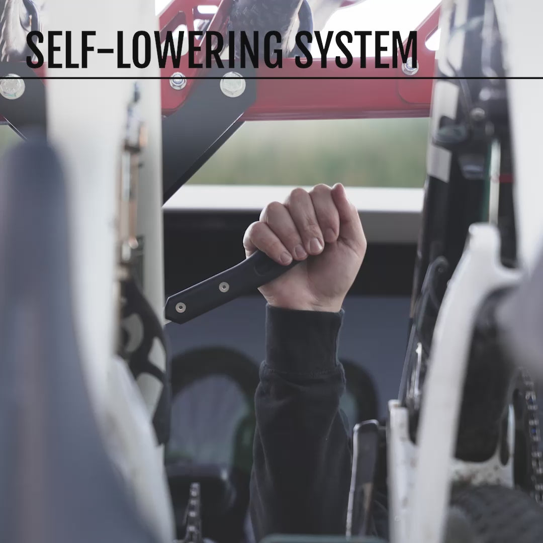 video of self lowering action