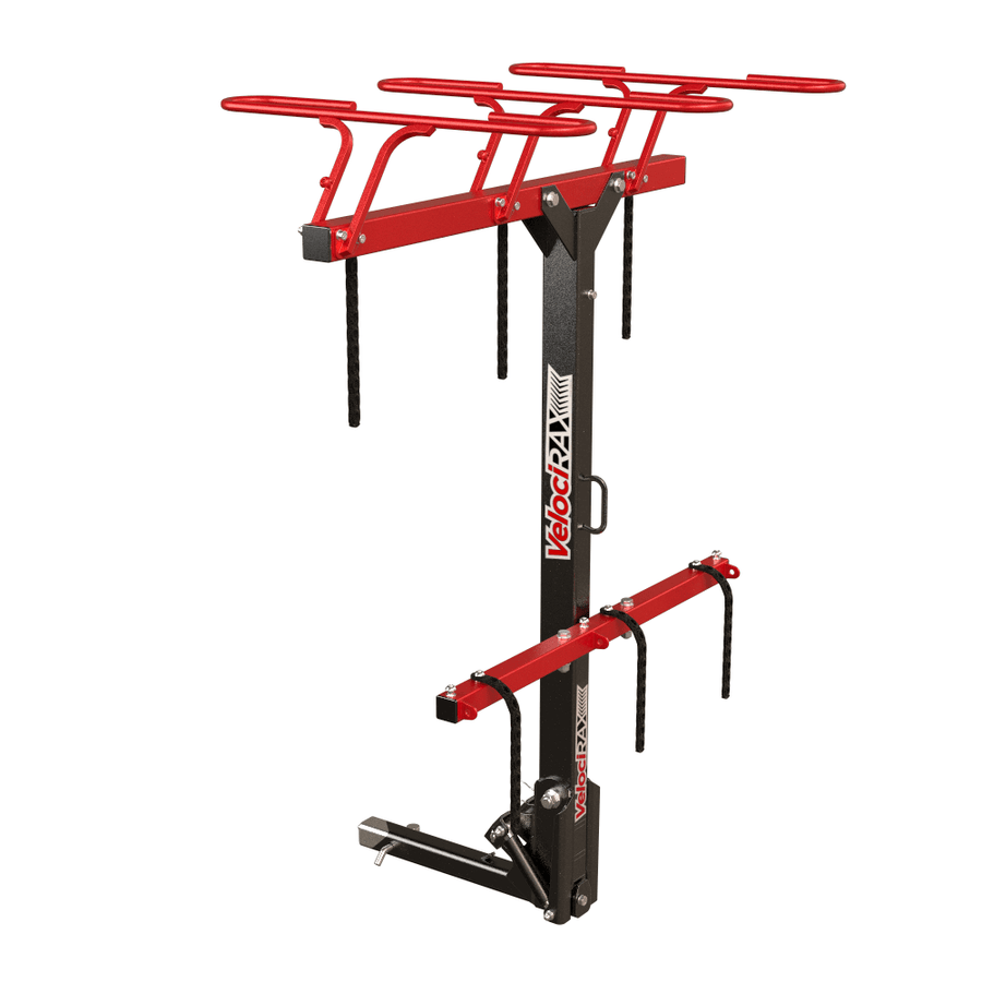 Towbar Hitch Bike Racks with SelfLowering Hydraulics VelociRAX Australia