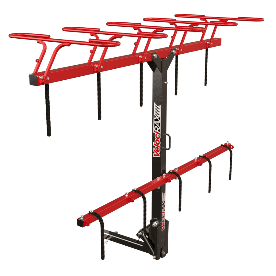 Lowering Bike Racks Towbar Hitch Bike Racks with Self-Lowering Hydraulics – VelociRAX Australia